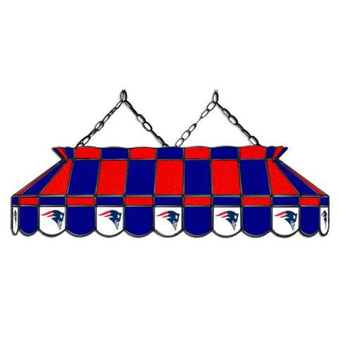 New England Patriots 40 Inch Glass Billiard Light